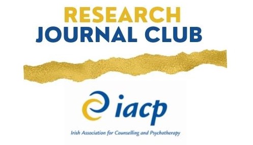 IACP Research Journal Club (16/11/22) - Irish Association For ...